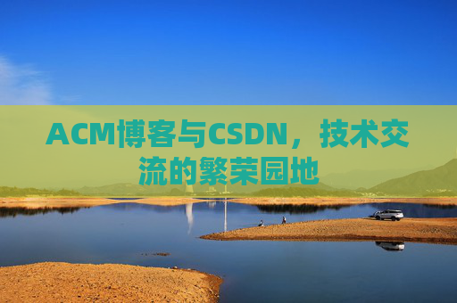 ACM博客与CSDN，技术交流的繁荣园地